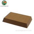 Caja de papel de papel de comida para comida para comida para llevar kraft desechable